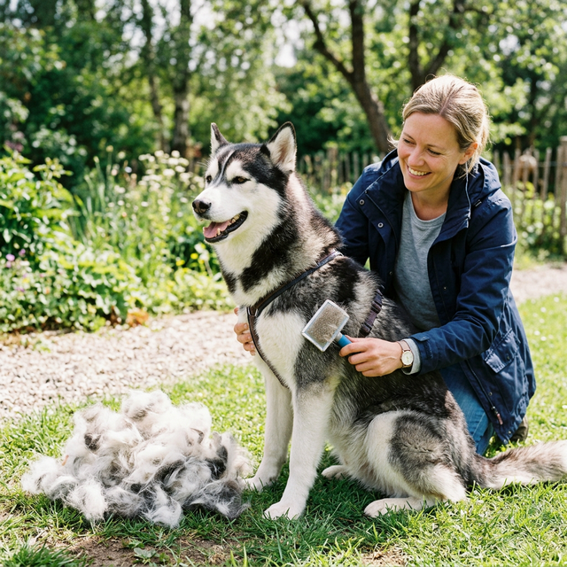 How to Deshed a Double-Coated Dog: Tools, Technique, and Schedule