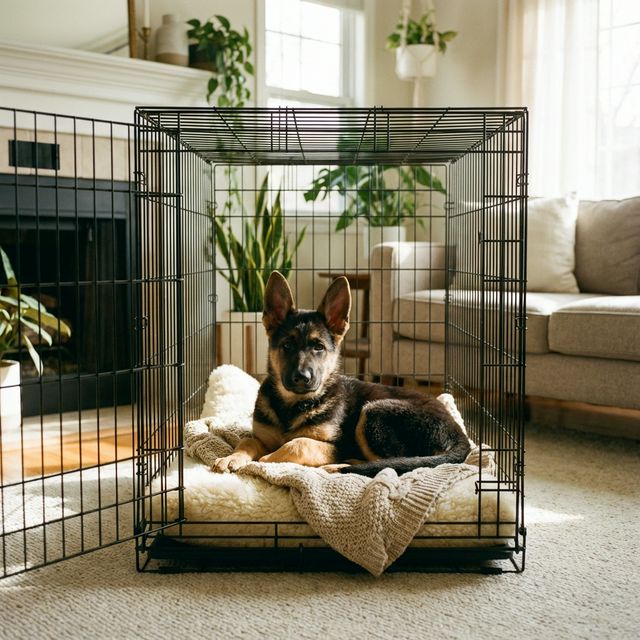 Crates — Safe, comfortable crates for training and travel.